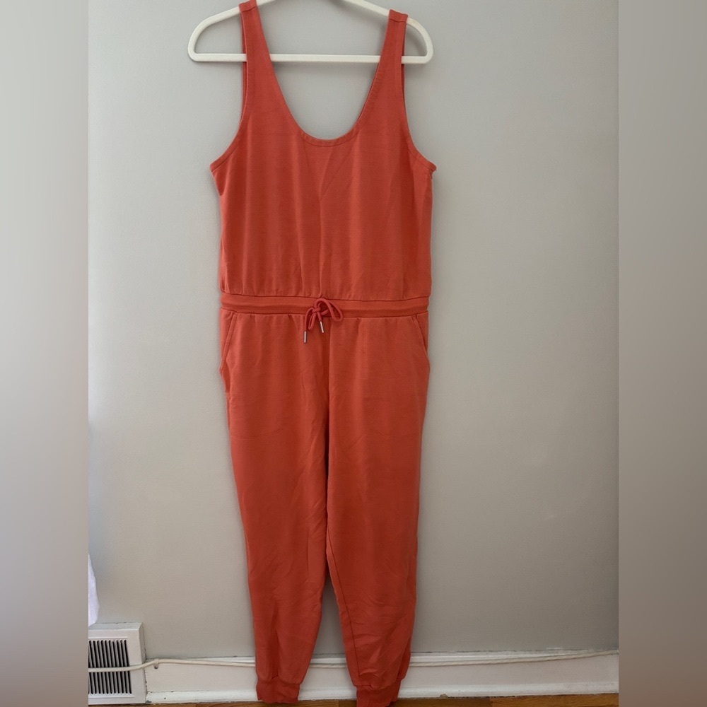 Athleta Orange Jumpsuit